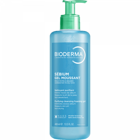 BIODERMA SEBIUM PJENUŠAVI GEL 400ML