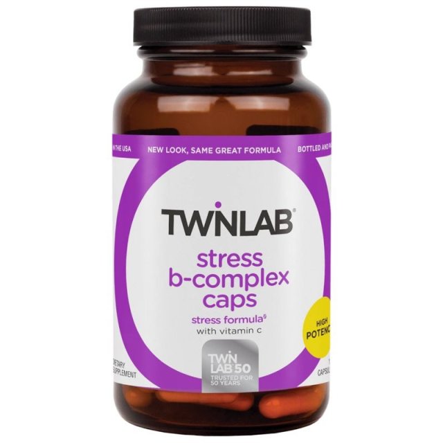 TWINLAB STRESS B-COMPLEX KAPSULE A50