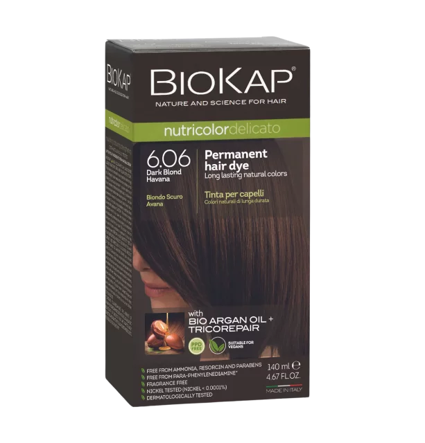 BIOKAP BOJA ZA KOSU DELICATO 6.06