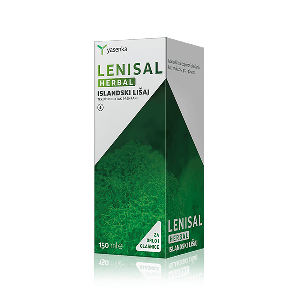 YASENKA LENISAL SIRUP ISLANDSKI LIŠAJ 150ML
