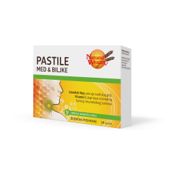 NATURAL WEALTH PASTILE ZA GRLO MED/20 BILJAKA A24