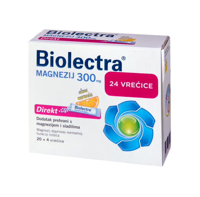 BIOLECTRA MG 300 DIRECT NARANČA A24