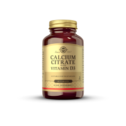 SOLGAR KALCIJ CITRAT + VITAMIN D TABLETE A60