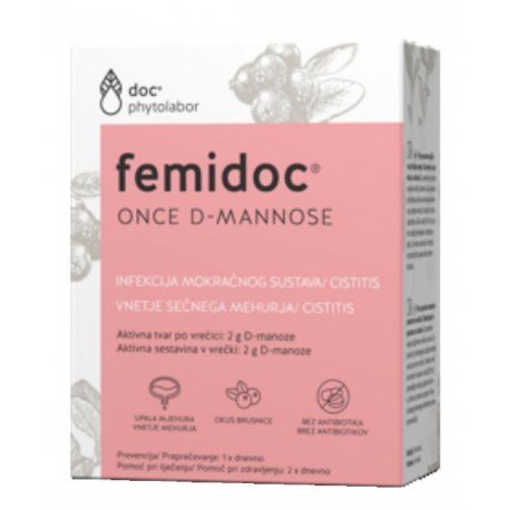 FEMIDOC ONCE D-MANNOSE PLV 14x2G