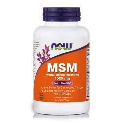 NOW FOODS MSM 1500MG TABLETE A100