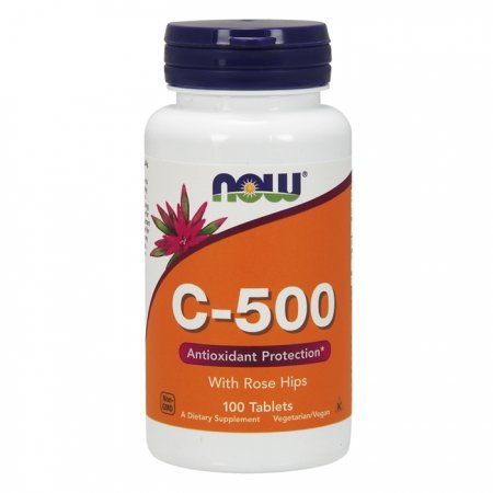 NOW FOODS C-500MG TABLETE A100