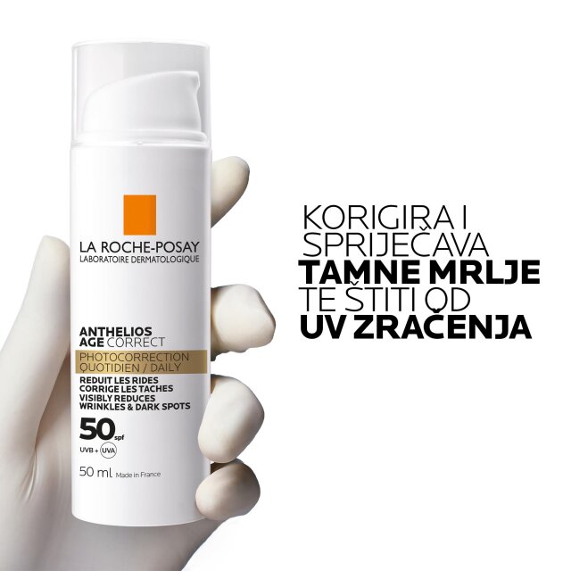 LA ROCHE-POSAY ANTHELIOS AGE CORRECT SPF50 SVAKODNEVNA ZAŠTITA PROTIV ZNAKOVA STARENJA, 50 ML