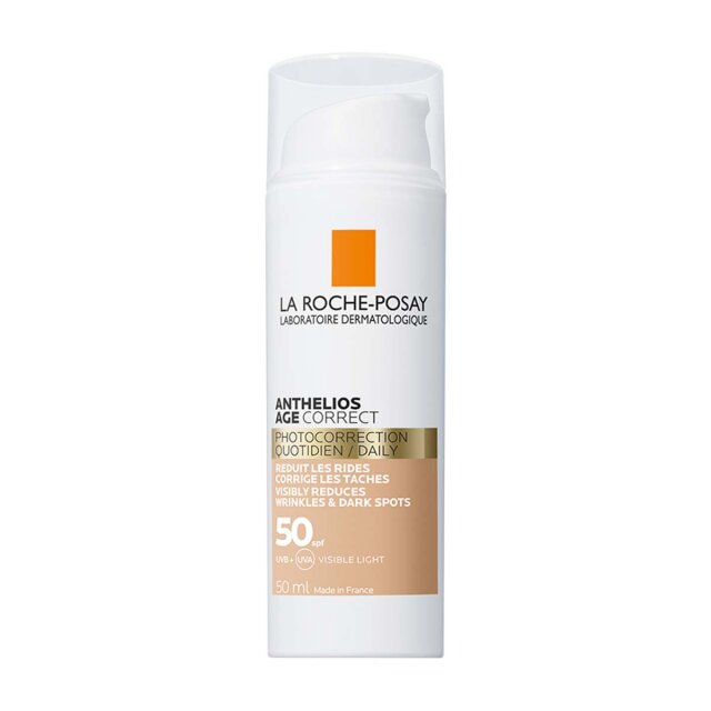 LA ROCHE-POSAY ANTHELIOS AGE CORRECT SPF50 TONIRANA SVAKODNEVNA ZAŠTITA PROTIV ZNAKOVA STARENJA, 50 ML