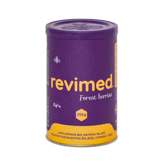 REVIMED® Fe željezo, BIO matična mliječ, med, vitamin C 250 g