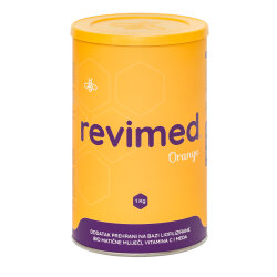 REVIMED® Orange BIO matična mliječ, med, vitamin C 1000 g