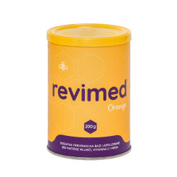 REVIMED® Orange BIO matična mliječ, med, vitamin C 200 g