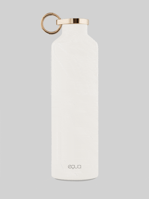 EQUA, pametna boca od nehrđajućeg čelika, BT sinkronizacija, 680ml, bijela