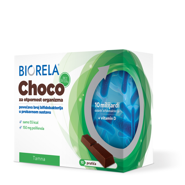 BIORELA CHOCO TAMNA ČOKOLADA A10