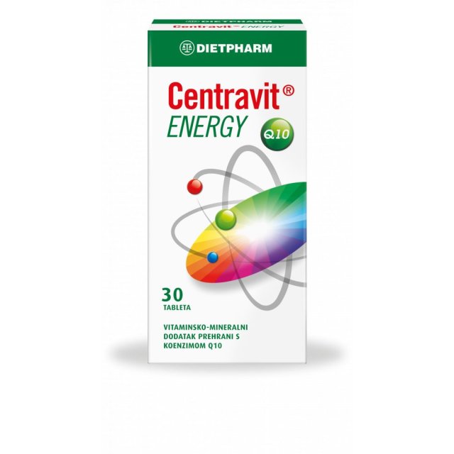 DIETPHARM CENTRAVIT ENERGY TABLETE A30