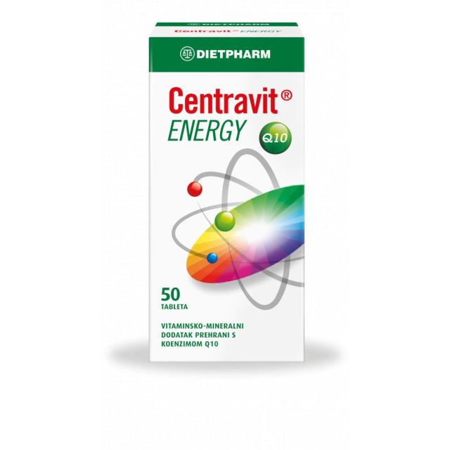 DIETPHARM CENTRAVIT ENERGY TABLETE A50